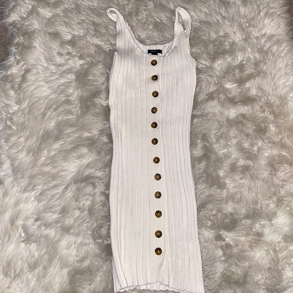 Forever 21 Dresses Forever 2 Button Front Midi Ribbed Knit Dress Poshmark